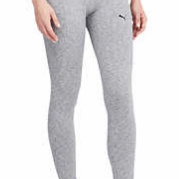 PUMA LADIES CAT LOGO TIGHTS WITH 1 SIDE POCKET BLACK - Picture 7 of 15